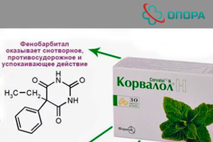 Какой наркотик в Корвалоле и вызывает ли он зависимость?